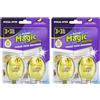 Mister Magic Ovetto Assorbiodori Frigo con Estratti Naturali di Limone e 3 Mesi di Durata - Pack da 2 pezzi