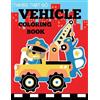 Dp Kids Vehicle Coloring Book (Tascabile) Preschool Coloring Books