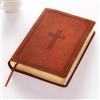 KJV Super Giant Print Lux-Leather Tan (Rilegato in ecopelle)
