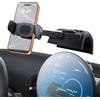 SKTU Supporto per cellulare auto per Mini Cooper J01/J05/F65/F66 2024-2026 2027, girevole a 360° per accessori di navigazione da 9,4, per iPhone, Galaxy, Mate ecc. [clip a molla]