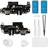 Eonpam Dock ricambi per Xiaomi Redmi Note 8 PRO Connettore di Ricarica Porta Caricatore Port Microfono Audio Jack + Kit di Riparazione Sostituzione