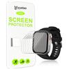 yystao Pellicola protettiva per smartwatch Amazfit Bip Max da 50 mm, in TPU, trasparente, HD, antigraffio, anti-impronte, sensibile al tatto, confezione da 6