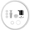 Gosknor Parti di Ricambio per Instant Pot Duo da 5 Qt, 6 Qt, Diametro Interno ed Esterno di 22 e 24cm Anello di Tenuta in Silicone per Accessori per Pentole a Pressione Elementi Essenziali per la Cucina