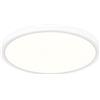 LuminexDesigns Plafoniera LED Dimmerabile 24W con Telecomando - Lampada da Soffitto per Camera con Luce Notturna 2000K, Timer, Design Rotondo Ultra Piatto per Soggiorno, Cucina, Cameretta Ø30cm