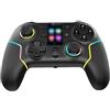 ZUZZEE Controller di gioco wireless con tecnologia effetto Hall Joystick anti-deriva per sistemi mobili Windows Switch Nero