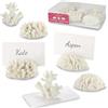 Kate Aspen Segnaposto in Resina, Colore: Bianco