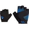Ziener Guanti da ciclismo per adulti Camillo, per mountain bike, con dita corte, traspiranti, ammortizzanti, blu persiano, 8,5