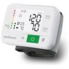 medisana BW 355 misuratore di pressione da polso, misuratore pressione e polso con scala a semaforo e funzione di memoriaper 2 utenti, macchinetta pressione con scatola di custodia