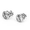 4US Cesare Paciotti Orecchini da donna di 4US Cesare Paciotti. Orecchini a lobo realizzati in argento rodiato con punto luce con zircone. Dimensione zircone: 9mm. La chiusura è a farfalla. La referenza è 4uor4196w