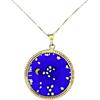 LE GEMME DI VENEZIA Collana per Donna Con Pendente Murrina Milefiori Venezia In Vetro Originale Di Murano E Argento 925 (COLORE 12)