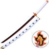 Katana di RENGOKU KYOJURO dall'anime Kimetsu no Yaiba Demon Slayer CON LAMA IN BAMBOO
