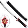 MINI KATANA ORNAMENTALE CON LAMA IN BAMBOO (ZS666MI-WD)