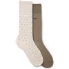 BOSS Calze da uomo Regular_Socks, Beige chiaro 272, 39-42