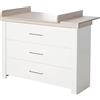 roba Cassettiera Lucy con fasciatoio, chiusura morbida, 3 cassetti, altezza fasciatoio, 90 cm