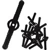 Generico Lame Tagliaerba per Testine Decespugliatore,100 Pezzi a Taglio Dritto per Testine | per Macchina Tagliapaglia,Per Giardino Cortile Patio Esterno Retro Giardino Paesaggistica Casa Fattoria