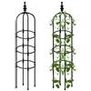 Niktule Garden Trellis - Tower Obelisk Garden Trellis | Garden Trellis for Climbing Plants | Tall Plant Support for Climbing Vines And Flowers Stands