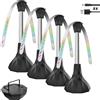 PTHTECHUS Repellente Scacciare, Ventilatore Repellente da Tavolo, Ventola Anti Insetti, Scaccia Mosche, Espulsione Fisica, Respinge Efficacemente Mosche e Insetti, Ideale per Barbecue Campeggio (4 PCS 02)