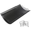 GFTIME Cenere regolabile da 60 a 90 cm, per Chargriller 5050 5072 5650 1224 1324 2121 2222 2123 E1224 barbecue a carbonella, per Oklahoma Joe, Royal Gourmet