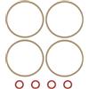 LT Easiyl 8 Pezzi Guarnizione Vaschetta Carburatore OE 16010-883-015 16010883015 Compatibile con Honda G150 G200 G300 G400 GC135 GC160 GC190 GCV135 GCV160 GCV190 GS160 GSV190 GV150 GV200 GV400