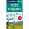 Kompass Carta escursionistica n. 050. Bressanone e dintorni 1:25.000. Ediz. italiana, tedesca, francese e inglese: 4in1 Wanderkarte 1:25000 mit Panorama und ... in der KOMPASS-App. Fahrradfahren. Skitouren.