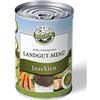 Bellfor Landgut-Menu Cibo per Cani Umido Ipoallergenico con Insetti Senza Cereali Senza Soia e Zucchero Coloranti Sintetici Conservanti e Aromi 400g