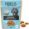 Fidelis - Tacchino per cani da 100 g - Cani essiccati all'aria in 100% materie prime naturali - Deliziosi per cani come snack per tanto tempo