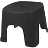 Veemoon Sgabello da Bagno Antiscivolo in PVC per Wc Pieghevole Stabile Portata Elevata