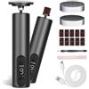 Jianyana 2 In 1 Pedicure Elettrico Professionale Piedi Con 9 Velocità Regolabili Schermo Digitale Calli Piedi Rimozione Lima Per Piedi E Talloni Include Due Testine Di Levigatura Sostituibili E Dischi Abrasivi