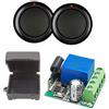 QIACHIP 433Mhz Interruttore Telecomando 12V 1 Canale Porte Da Garage Radiocomandato Remoto Contatto secco Wireless Modulo Ricevitore Rele Con 2 Trasmettitori