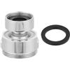 Generic Connettore rompigetto per rubinetto 16 mm, adattatore girevole 360° con guarnizioni per cucina, tubo da giardino