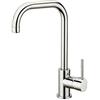 IDRO BRIC SCARUB0832CR Miscelatore Lavello Florida, Bocca Alta, Grigio, Set di 20 Pezzi