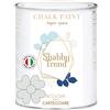 GENERICO SHABBY TREND® CHALK PAINT Pittura Shabby Chic Vintage Mobili Pareti Extra Opaca 120 VARIANTI (500ml, GRIGIO PERLA)
