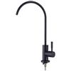 YWJFSA Rubinetto Per Acqua Potabile Rubinetto Lavabo Cucina Osmosi Rubinetti Per Lavelli Da Cucina Per Depuratore D'Acqua 1/4,Nero