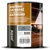 JOVIRA PINTURAS Pittura per Facciata Anti-Umido, Idrorepellente, Impermeabile e Anti-Cracking. (750 Millilitri, Grigio Acciaio)