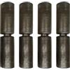 Supertool Cerniere a barilotto saldabili, 20 x 110 mm, resistenti, cerniere staccabili per porta con cuscinetto a sfera per camion, rimorchio, cancello in metallo, capacità di carico di 99,8 kg (confezione da