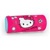 Franco Cosimo Panini HELLO KITTY - Astuccio Tombolino Ufficiale Hello Kitty, Leggero e Compatto, con Pratica Chiusura a Zip, Ideale per Riporre Penne, Matite e Cancelleria, 22x8 cm