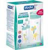 Dodie Confezione da 2 Biberon Anticolica Sensation+ (2 X 330 Ml), Tettarella Piatta, Flusso Medio grande, senza BPA, dai 6 mesi, Verde e Blu Aria