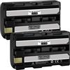 mtb more energy 2x Batterie NP-FS11 compatibile con Sony DCR-IP220, IP5, IP5E, IP55, IP55E, IP7BT, IP7E