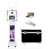 XHSOHTD Macchina fotografica compatibile con iPad 10,2, 10,5, 11, 11, 12,9, 13, con controllo tramite app, supporto portatile 2 in 1 per selfie, per compleanni, matrimoni, eventi (macchina + stampante)