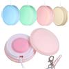 TOMETURE Pulitore per Schermo Telefono Cellulare Touch Macaron 4 Pezzi Detergente Bifacciale con Microfibra e Spugna, Portachiavi Compatto per Smartphone Tablet e Fotocamere Colore Casuale