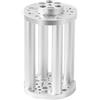 Generico telescope accessories, Pilastro di estensione 200 300 400 mm, compatibile con treppiede ZWO AM5 AM3 IOptron CEM40 GEM45 equatoriale TC40 EQ3 EQ5,stable support(200 Silver XY250311)