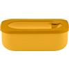 Guzzini - On the Go, LUNCH BOX CON CONTENITORE 'STORE&GO' - Chiusura Ermetica - Giallo mango - 20x12xh7 cm - 171100236
