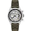 AVI-8 Orologio da uomo Hawker Harrier Matador cronografo al quarzo giapponese con cinturino in vera pelle 45mm AV-4065 / AV-4025, Colore: grigio tempesta, Cinturino