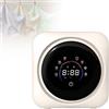 YISHENX Lavatrice-Asciugatrice a Cestello Autopulente, Lavatrice Portatile per Biancheria Intima, 7 Programmi Di Lavaggio, Asciugatura Ad Aria Calda a 65℃, Funzionamento Ultra Silenzioso(Wallmount)