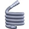 Generico Kit tubo di scarico universale for lavatrice, lavastoviglie, 3 m/4 m/5 m, compatibile con prolunga addensato tappo fisso(5m)