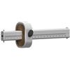 Ulmia 0029A Line - Metro per pittura (2 aste in alluminio con scala di misura), multicolore