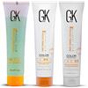 GK HAIR Global Keratin GK Hair Idratante Shampoo & Balsamo 100ml Set con pH + Shampoo 100ml per capelli trattati con colore trattato con solfato di parabene senza parabeni