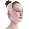 hankousi 1 fascia dimagrante del viso, maschera regolabile a V Line lifting & doppio mento riduttore per adulti (tessuto)