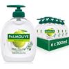 Palmolive - Pompa per sapone - Latte & Olive - Confezione da 6 (6 x 300 ml)