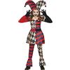 Fiestas GUiRCA Costume da Arlecchino Demoniaco per Bambina